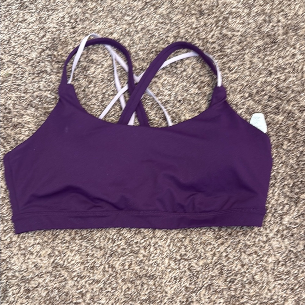 Purple Women's Sports Bra